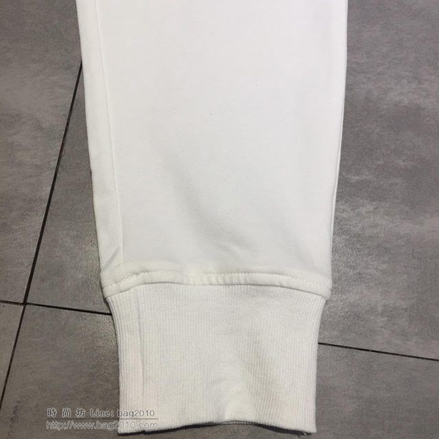 Moncler運動褲 19春夏薄款 盟可睞白色休閒褲  tzy1750